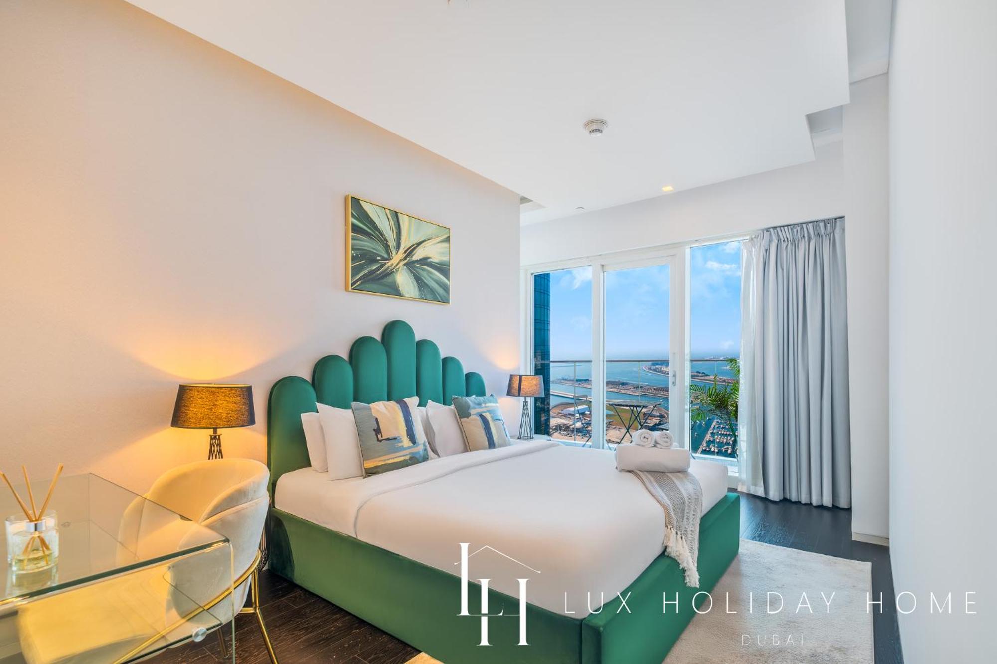 Lux - Lavish Suite With Full Palm Jumeirah View 1 Dubai Exterior foto