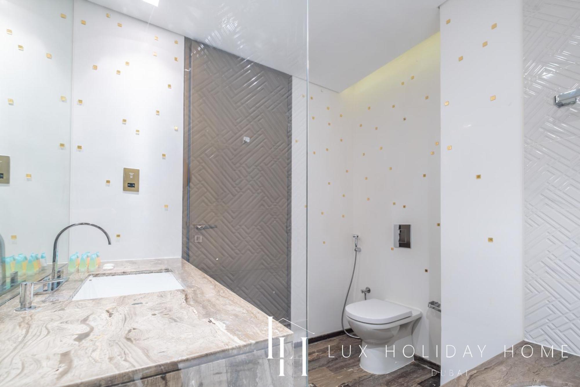Lux - Lavish Suite With Full Palm Jumeirah View 1 Dubai Exterior foto