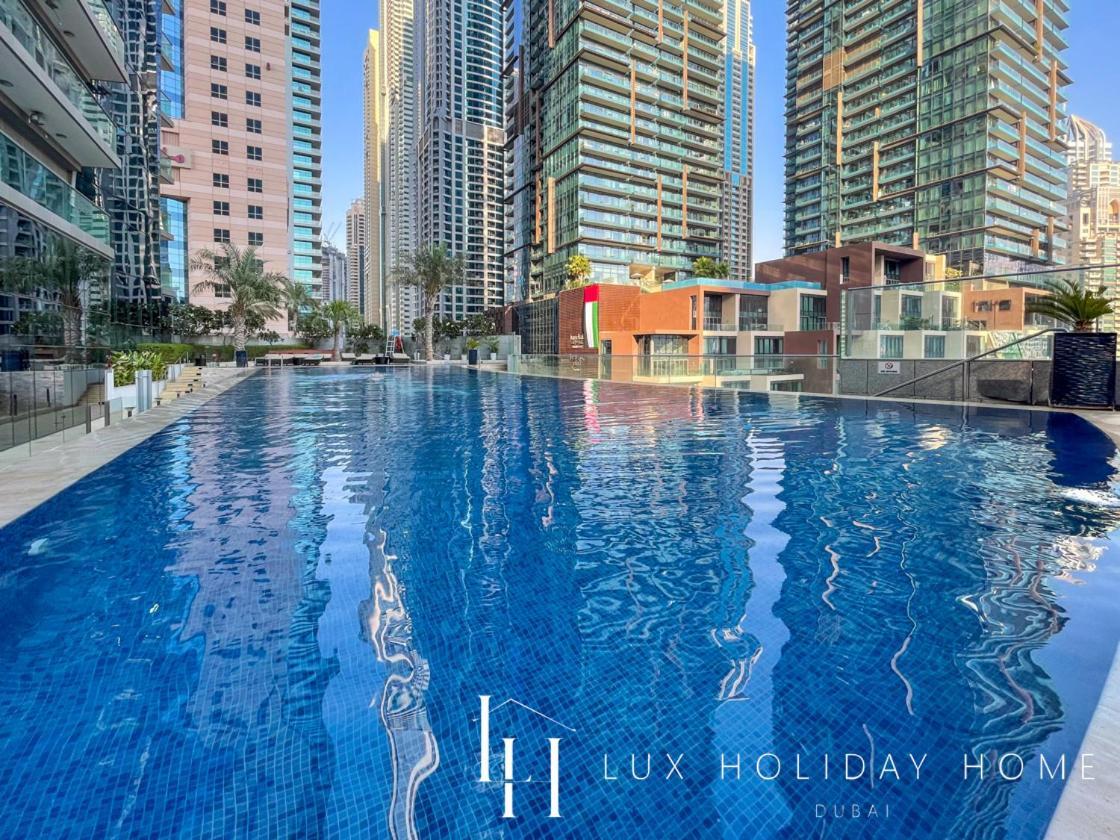 Lux - Lavish Suite With Full Palm Jumeirah View 1 Dubai Exterior foto